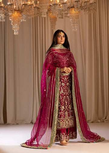 Tabya-Tabeer || Raw Silk Fabric || Wedding Dress