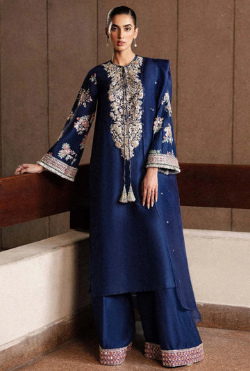 Hussain Rehar || Tassel Silk Fabric || Wedding Dress