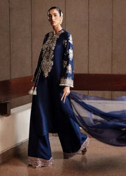 Hussain Rehar || Tassel Silk Fabric || Wedding Dress
