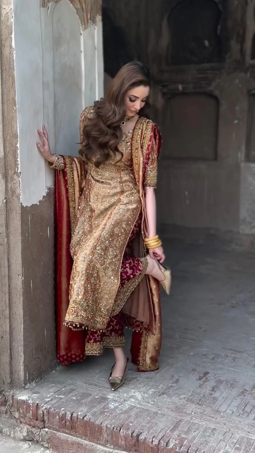 Haris Shakeel || Double Zarii Fabric || Wedding Dress