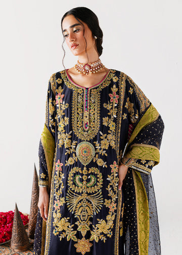 Sara Rohail Asghar ||Shesha Silk Fabric || Wedding Dress