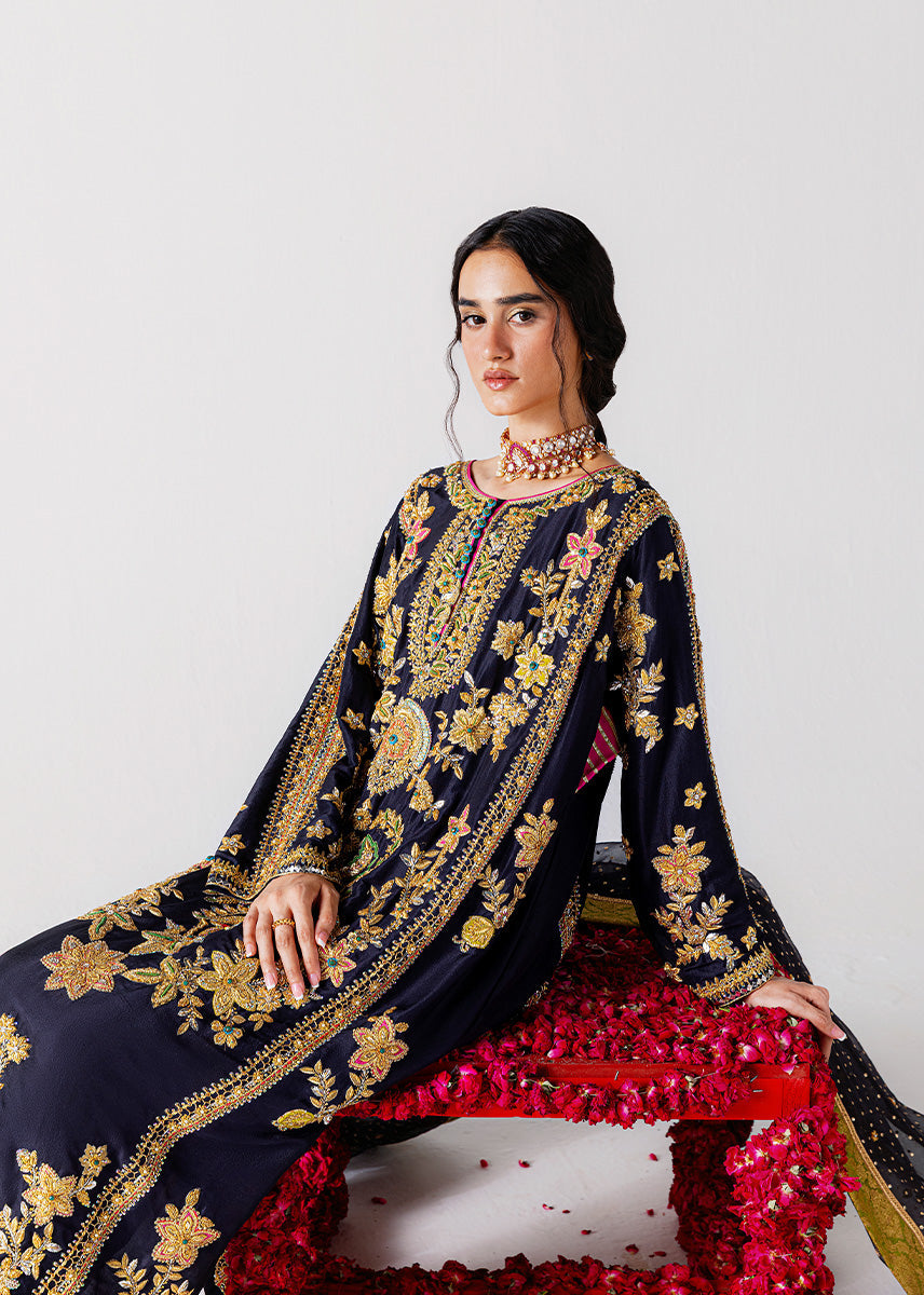 Sara Rohail Asghar ||Shesha Silk Fabric || Wedding Dress
