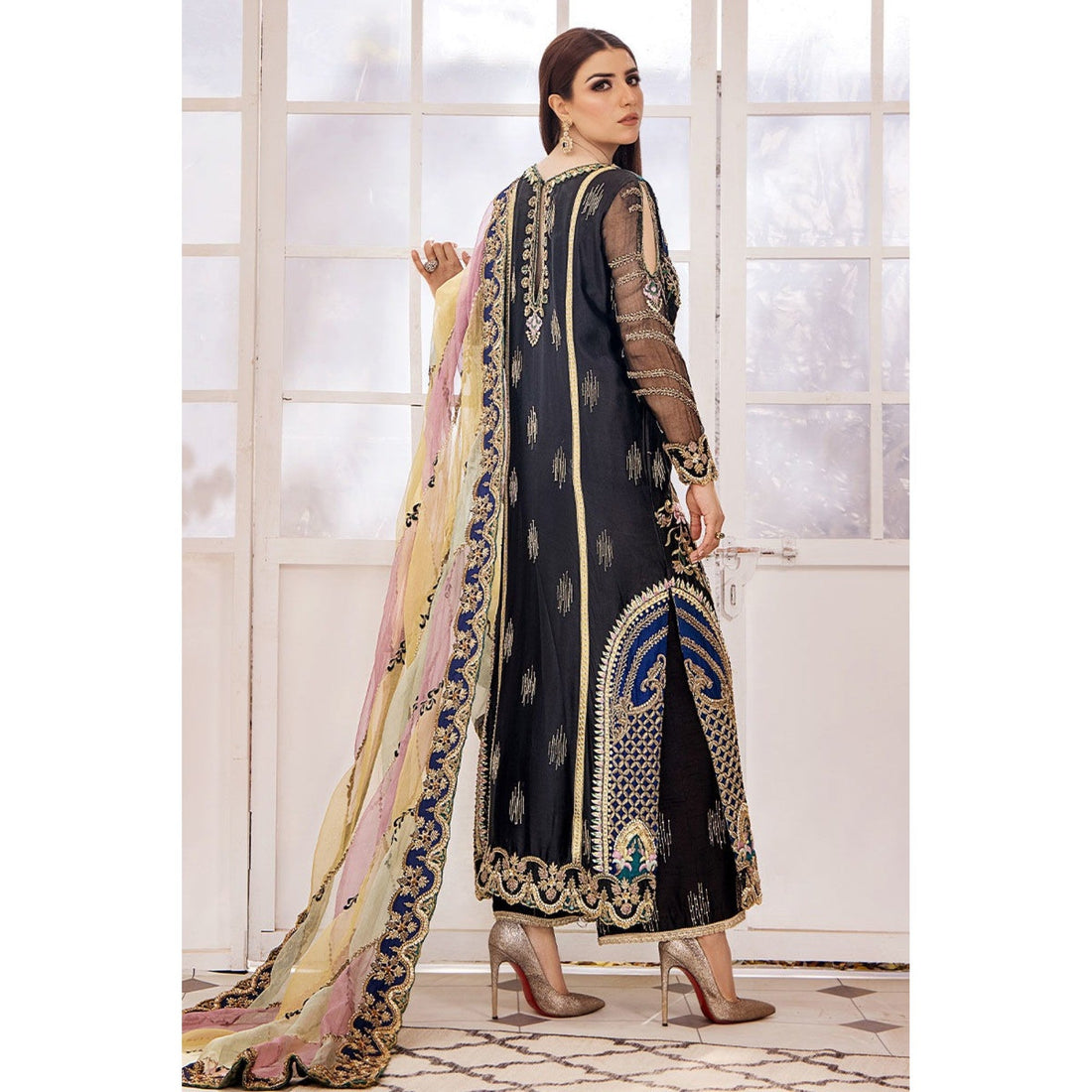 Shazia kiyani || Raw Silk Fabric ||Wedding Dress