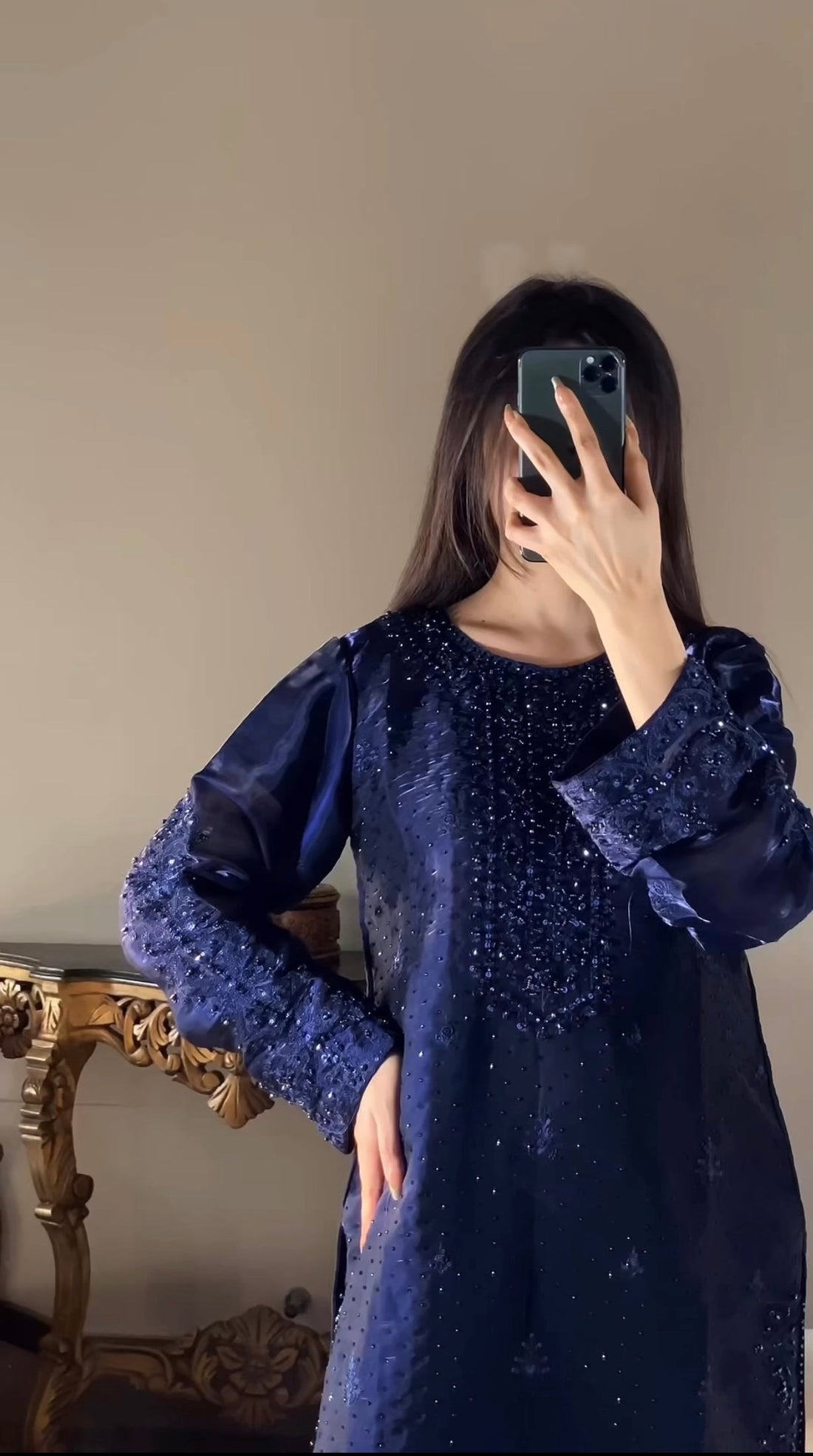 Hussain Rehar || Sheesha Silk Fabric || Wedding Dress