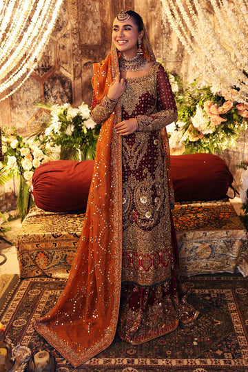 Aisha imran || Raw Silk Fabric ||Wedding Dress.