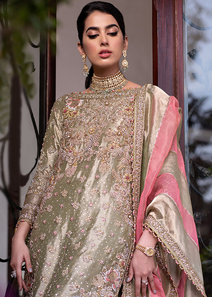 Sara Rohail Asghar || Double Zari Fabric || Wedding Dress
