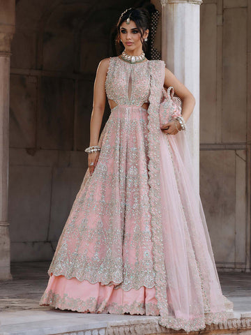 kanwal Malik || Bridal Maxi || Bareeze Net Fabric