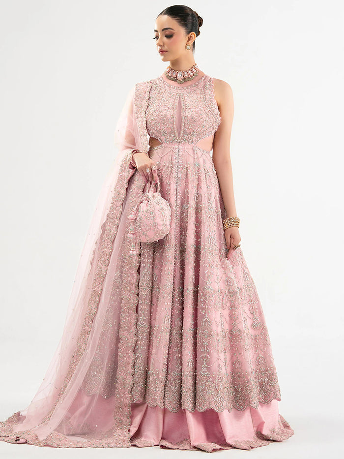 kanwal Malik || Bridal Maxi || Bareeze Net Fabric